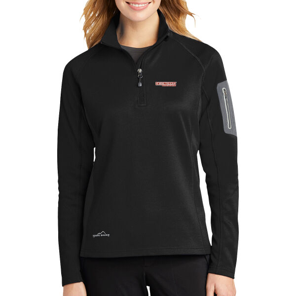   - Ladies 1/2 Zip Performance Fleece Thumbnail