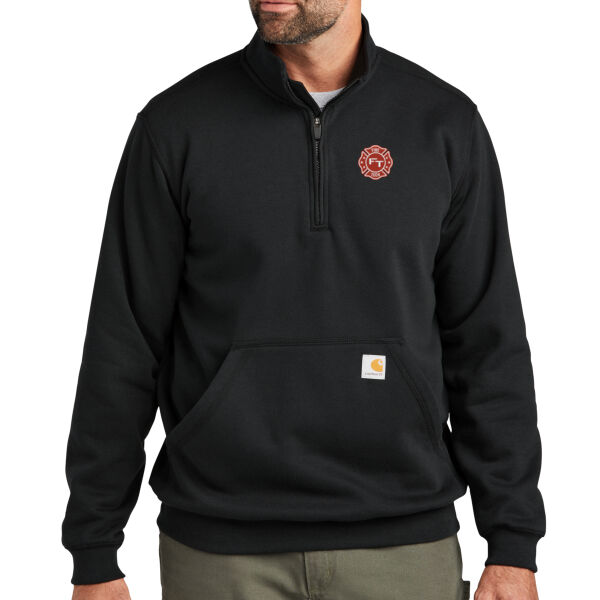   - Midweight 1/4 Zip Mock Neck Sweatshirt Thumbnail